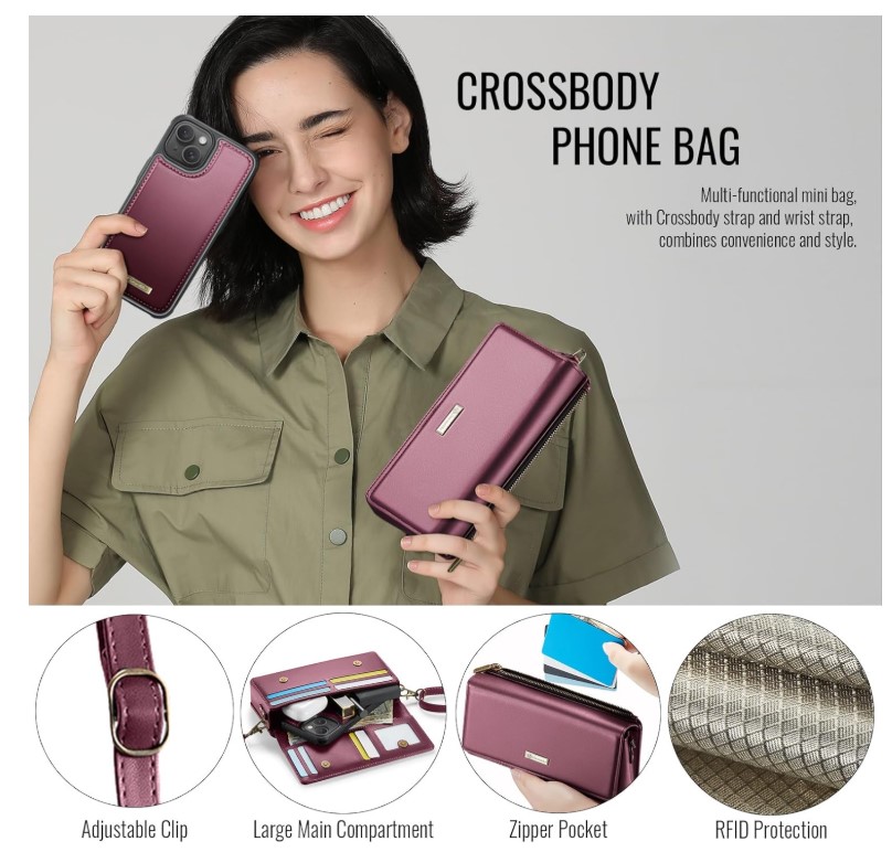 iPhone 14 Case with Card Holder